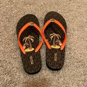 Michael Kors flip flops